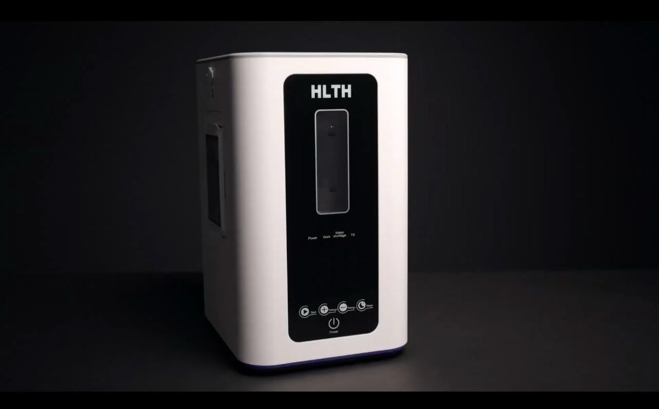 Molecular Hydrogen + Oxygen Therapy session